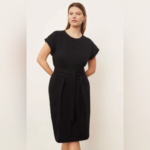 Vince Extended T-Shirt Short Sleeve Tie-Waist
Dress Size 1X XXL 16 18 Black